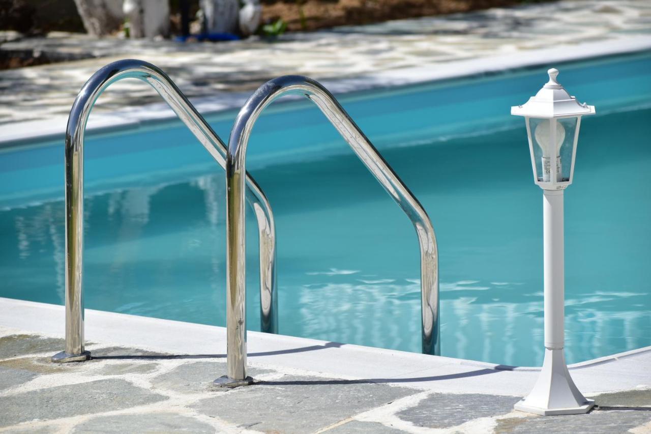 Navy Greece Villa With Swimming Pool & Sea View Makrygialos Exterior photo