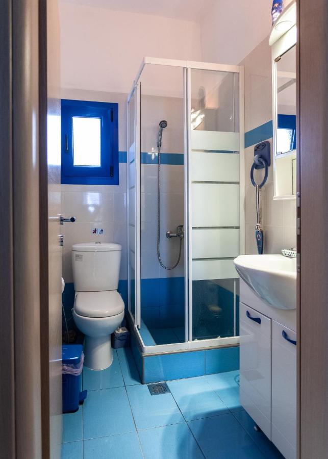 Navy Greece Villa With Swimming Pool & Sea View Makrygialos Exterior photo